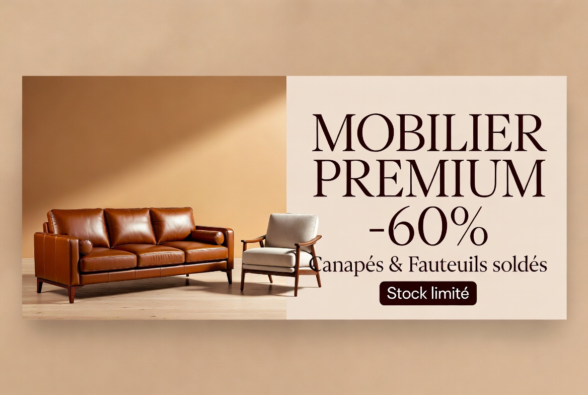 Mobilier Premium -60%
